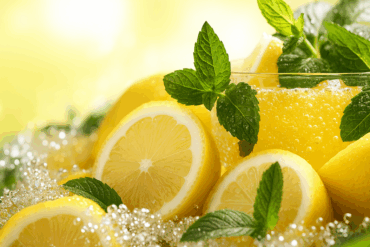 ingredients for a home made lemonade