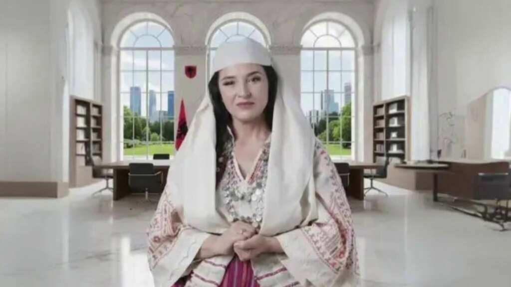 Albania's recently appointed AI minister