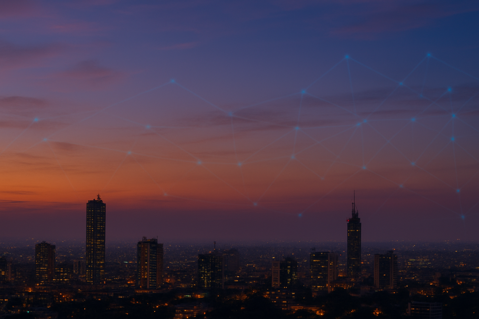 A view of Nairobi’s skyline symbolizing Kenya’s growing tech startup ecosystem.