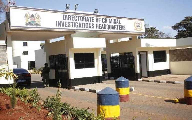 DCI officers have increased investigations on wash wash syndicates in Kenya