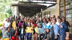 Mastercard Foundation Scholars Program participants during a leadership and networking event for African scholars.