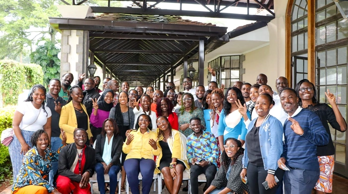 Mastercard Foundation Scholars Program participants during a leadership and networking event for African scholars.