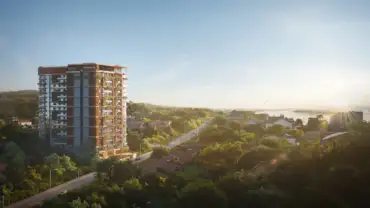Riverside Nairobi residential area with luxury apartments