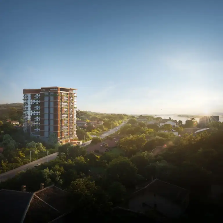 Riverside Nairobi residential area with luxury apartments