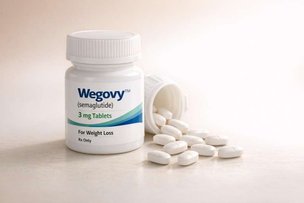 Wegovy pills for weight loss containing oral semaglutide