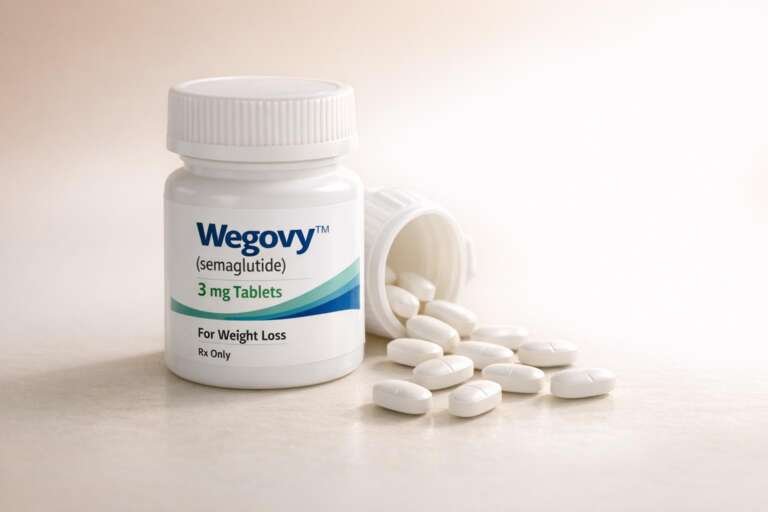 Wegovy pills for weight loss containing oral semaglutide